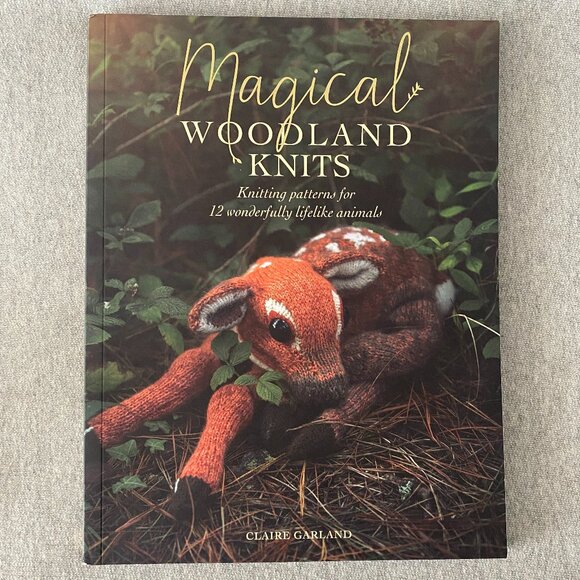 NWT Magical Woodland Knits by Claire Garland Knitting Pattern Book - Picture 1 of 9